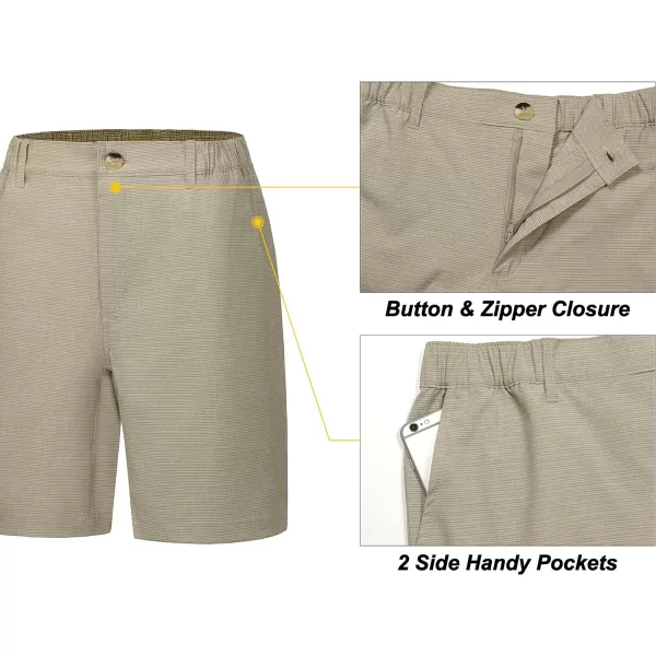 Little Donkey Andy 8 Inch Inseam Golf Shorts for Women Quick Dry Lightweight Shorts for Hiking Travel Casual