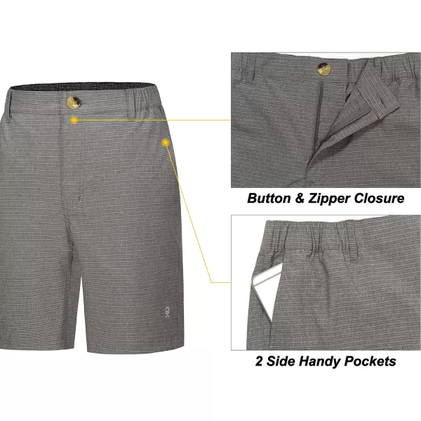 Little Donkey Andy 8 Inch Inseam Golf Shorts for Women Quick Dry Lightweight Shorts for Hiking Travel Casual