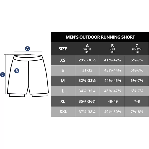 Little Donkey Andy Men's 7 Inches Quick Dry Golf Shorts Stretch Lightweight Hiking Shorts with Liner and Pockets
