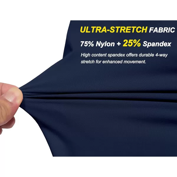 Little Donkey Andy Men's 7 Inches Ultra Stretch Running Shorts Quick Dry Lightweight Cool Sports Athletic Shorts