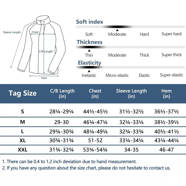 Little Donkey Andy Men's Cycling Jacket, Waterproof Lightweight Windbreaker, Packable