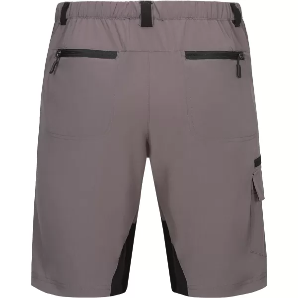 Little Donkey Andy Men's Golf Hiking Cargo Shorts Quick Dry Stretch Lightweight Outdoor Shorts with Zipper Pockets,9 Inch