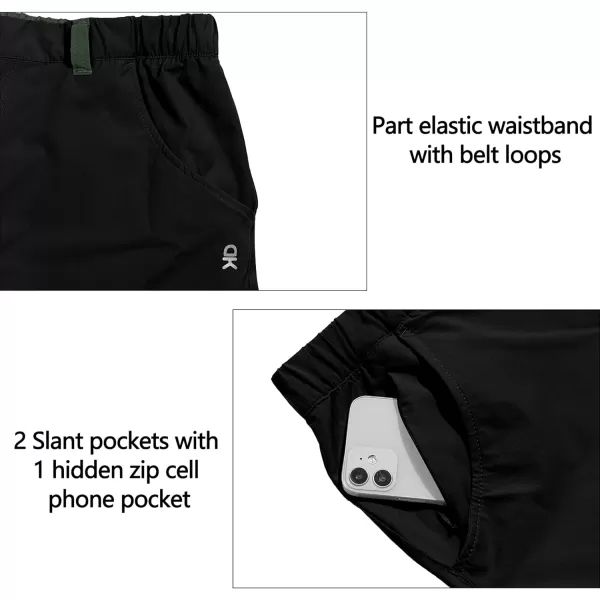 Little Donkey Andy Men's Golf Hiking Cargo Shorts Quick Dry Stretch Lightweight Outdoor Shorts with Zipper Pockets,9 Inch