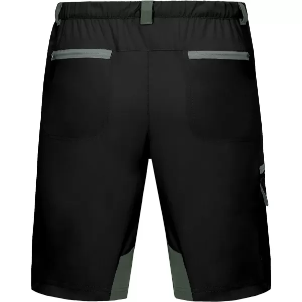 Little Donkey Andy Men's Golf Hiking Cargo Shorts Quick Dry Stretch Lightweight Outdoor Shorts with Zipper Pockets,9 Inch