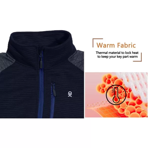Little Donkey Andy Men's High Performance Thermal Jackets for Running Golf Hiking Lightweight Windproof Warm