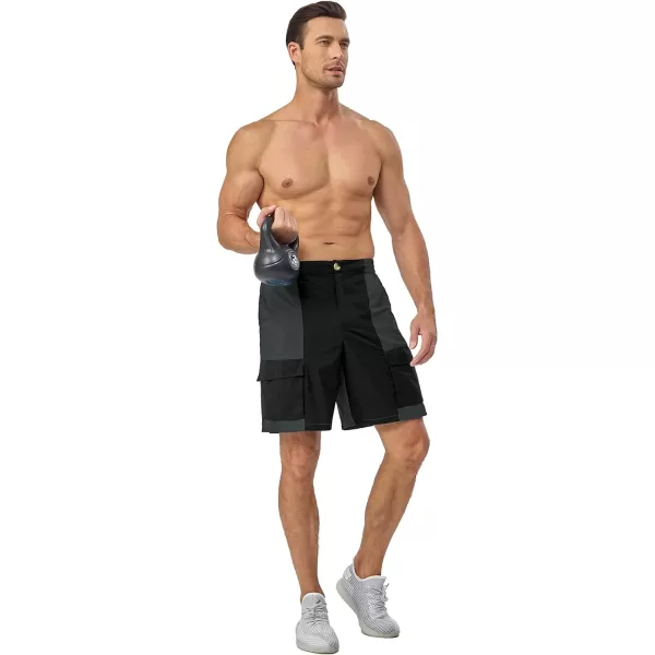 Little Donkey Andy Men's Hiking Cargo Shorts Quick Dry Lightweight Stretch Shorts for Golf Fishing