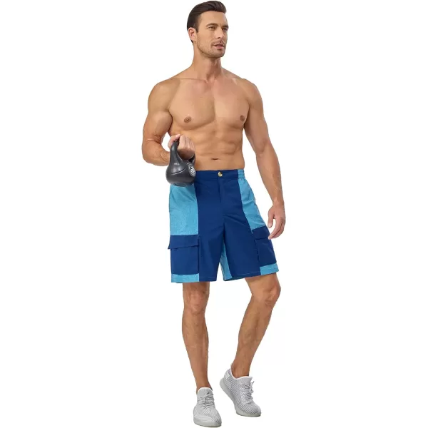 Little Donkey Andy Men's Hiking Cargo Shorts Quick Dry Lightweight Stretch Shorts for Golf Fishing