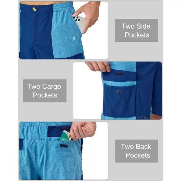 Little Donkey Andy Men's Hiking Cargo Shorts Quick Dry Lightweight Stretch Shorts for Golf Fishing