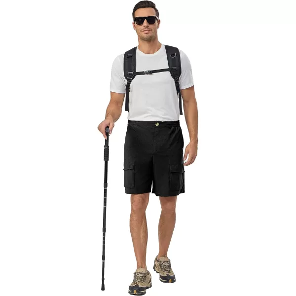 Little Donkey Andy Men's Hiking Cargo Shorts Quick Dry Lightweight Stretch Shorts for Golf Fishing