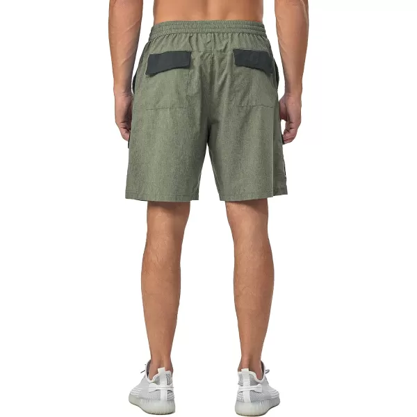 Little Donkey Andy Men's Hiking Cargo Shorts Quick Dry Lightweight Stretch Shorts for Golf Fishing