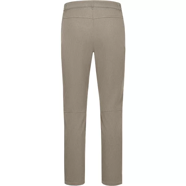 Little Donkey Andy Men's Hiking Snow Pants, Fleece Lined Ski Pants Softshell Pants Windproof&amp; Water Resistant