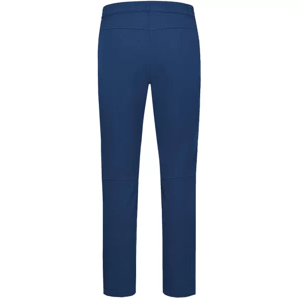 Little Donkey Andy Men's Hiking Snow Pants, Fleece Lined Ski Pants Softshell Pants Windproof&amp; Water Resistant