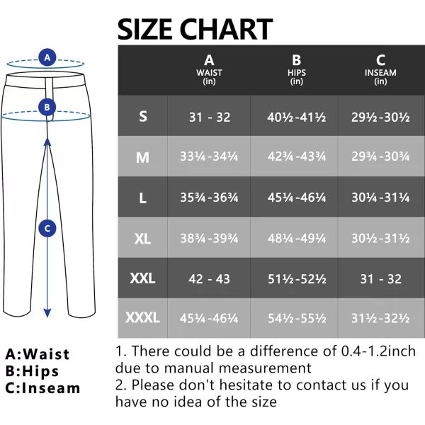 Little Donkey Andy Men's Hiking Snow Pants, Fleece Lined Ski Pants Softshell Pants Windproof&amp; Water Resistant