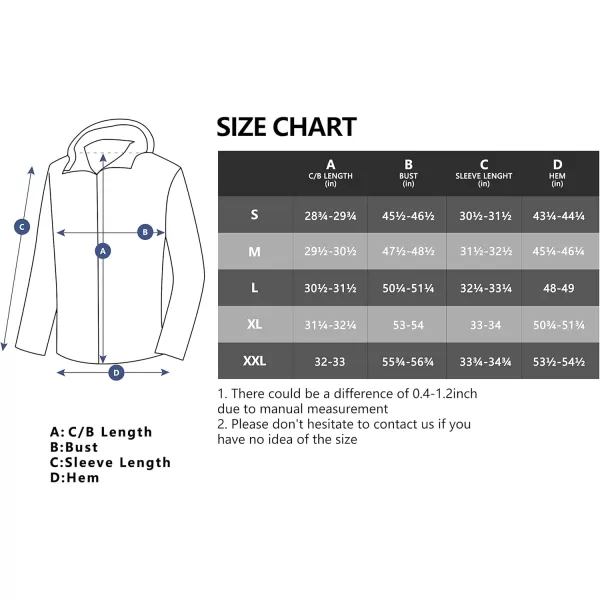 Little Donkey Andy Men's Insulated Jacket Lightweight Hooded Windproof Warm Winter Coat with Recycled Insulation