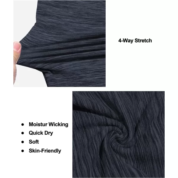 Little Donkey Andy Men's Jogger Pants Sweatpants with Zipper Pockets Tapered Athletic Pants for Men Running, Gym, Workout