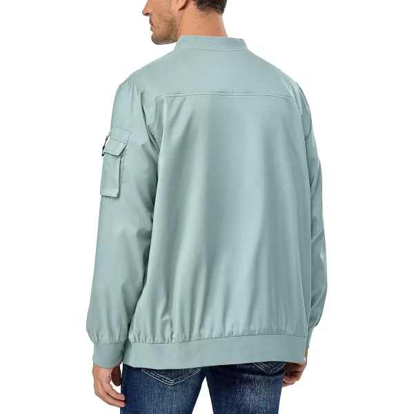 Little Donkey Andy Men's Lightweight Bomber Jacket Windproof Water Resistant Windbreaker for Golf Hiking