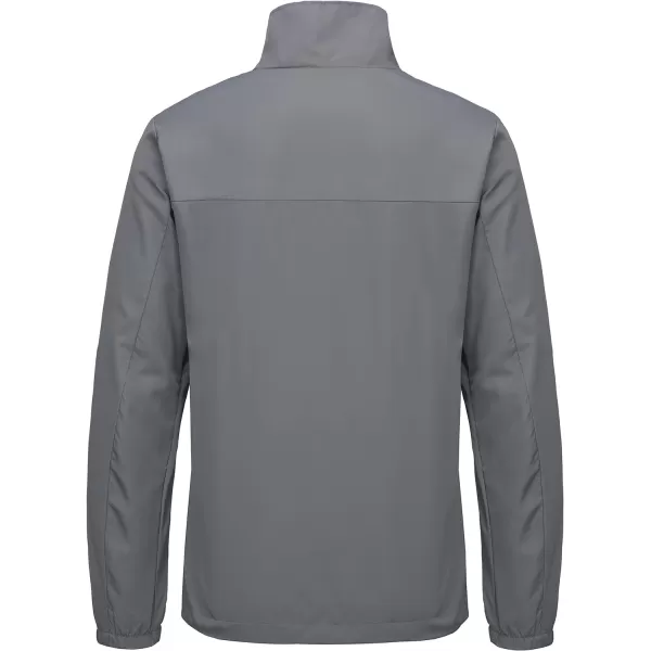 Little Donkey Andy Men’s Lightweight Breathable Windbreaker Golf Jacket UPF50+ Windproof Outdoor Running Coat