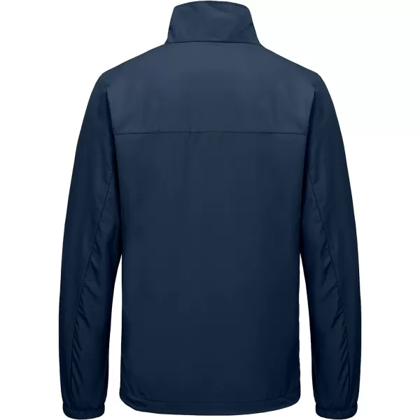 Little Donkey Andy Men’s Lightweight Breathable Windbreaker Golf Jacket UPF50+ Windproof Outdoor Running Coat