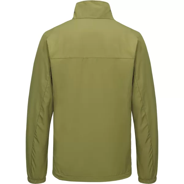 Little Donkey Andy Men’s Lightweight Breathable Windbreaker Golf Jacket UPF50+ Windproof Outdoor Running Coat