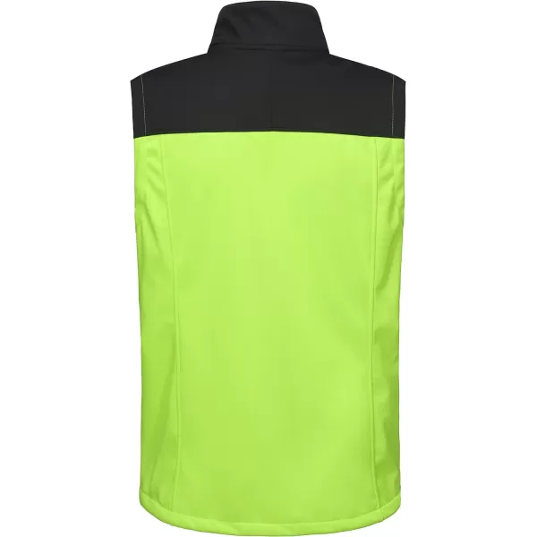 Little Donkey Andy Men's Lightweight Fleece Lined Outdoor Vests Windproof Sleeveless Jackets for Hiking Travel Golf