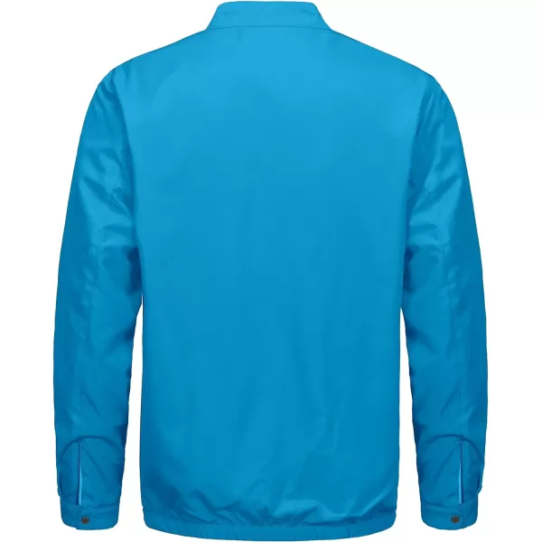 Little Donkey Andy Men's Lightweight Reversible Bomer Jacket Windproof Water Repellent Coat Running Golf