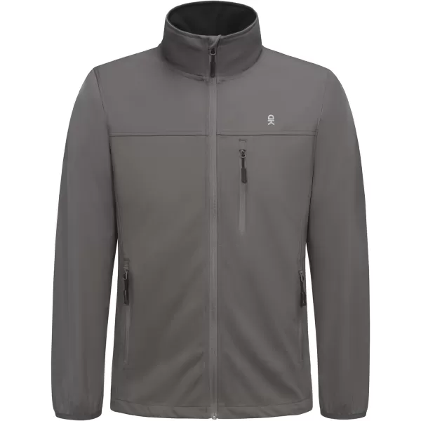 Little Donkey Andy Men's Lightweight Softshell Jacket Windbreaker for Running Travel Hiking, Windproof, Water Repellent