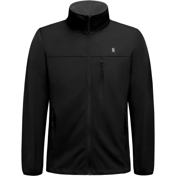 Little Donkey Andy Men's Lightweight Softshell Jacket Windbreaker for Running Travel Hiking, Windproof, Water Repellent