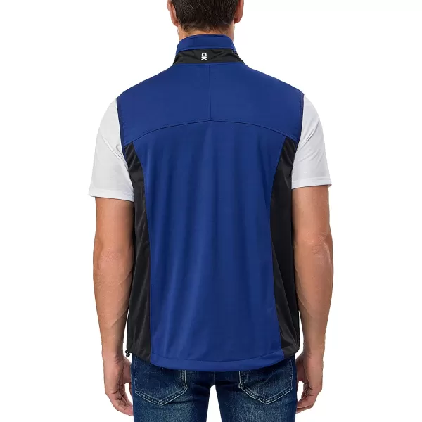 Little Donkey Andy Men's Lightweight Softshell Vest, Windproof Sleeveless Jacket for Running, Hiking, Cycling, Golf