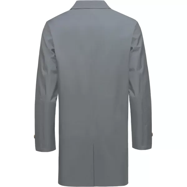 Little Donkey Andy Men's Long Waterproof Trench Coat Lightweight Windproof Rain Jacket Windbreaker Hiking Travel Camp