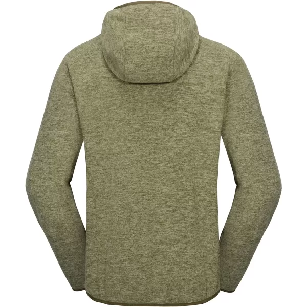Little Donkey Andy Men's Running Jacket Warm Fleece Hooded Hiking Golf