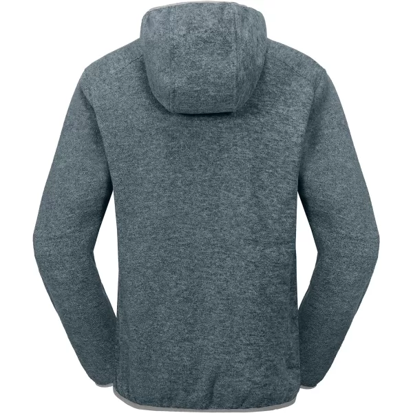 Little Donkey Andy Men's Running Jacket Warm Fleece Hooded Hiking Golf