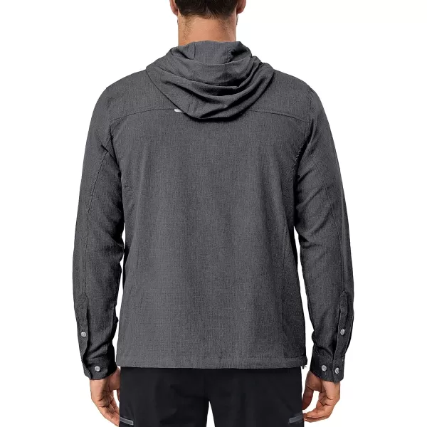 Little Donkey Andy Men's UPF 50+ Sun Protection Jacket Full Zip Lightweight Hoodie Summer Shirts for Hiking Fishing outdoor