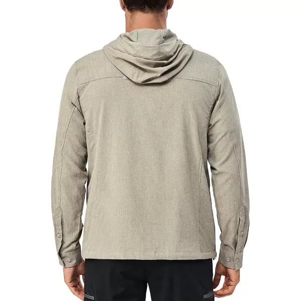 Little Donkey Andy Men's UPF 50+ Sun Protection Jacket Full Zip Lightweight Hoodie Summer Shirts for Hiking Fishing outdoor