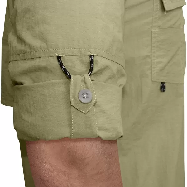 Little Donkey Andy Men's UPF 50+ UV Protection Shirt, Long Sleeve Fishing Hiking Shirt