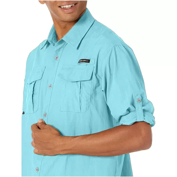 Little Donkey Andy Men's UPF 50+ UV Protection Shirt, Long Sleeve Fishing Shirt, Breathable and Fast Dry