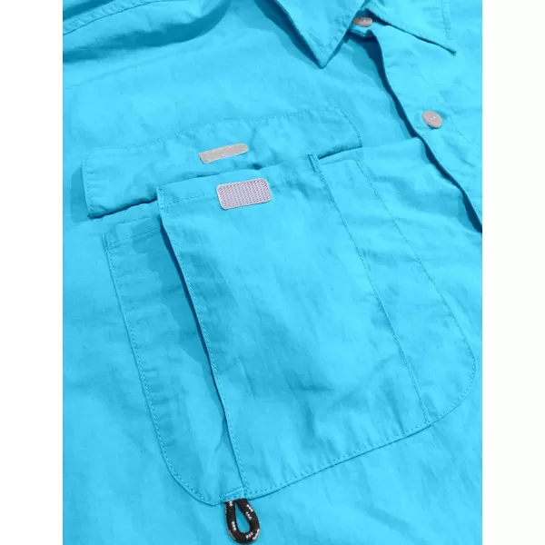Little Donkey Andy Men's UPF 50+ UV Protection Shirt, Long Sleeve Fishing Shirt, Breathable and Fast Dry
