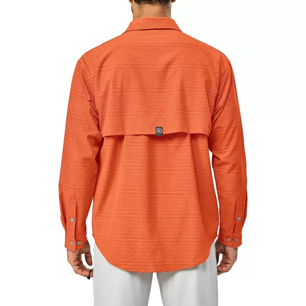 Little Donkey Andy Men's UPF 50+ UV Protection Shirt, Long Sleeve Fishing Shirt, Breathable and Fast Dry