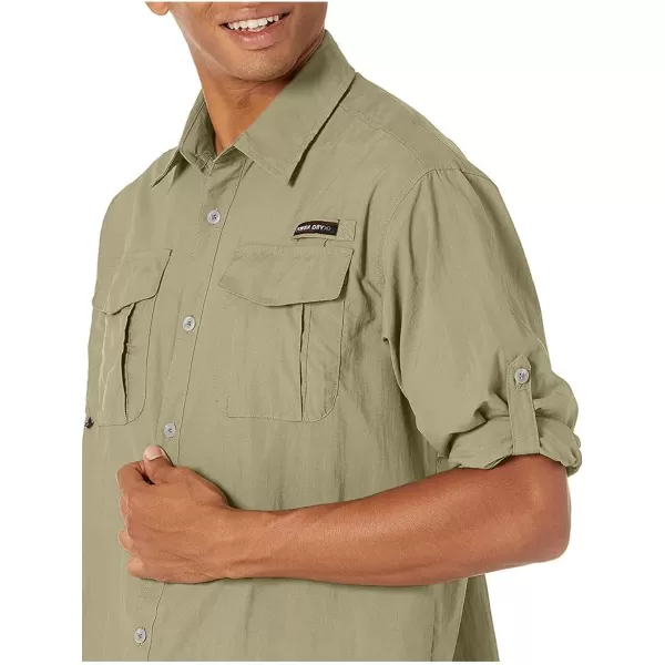 Little Donkey Andy Men's UPF 50+ UV Protection Shirt, Long Sleeve Fishing Shirt, Breathable and Fast Dry