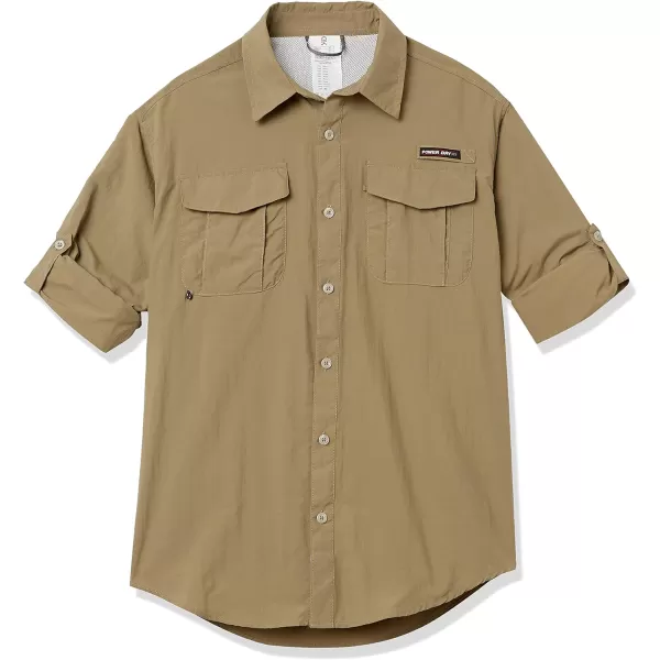 Little Donkey Andy Men's UPF 50+ UV Protection Shirt, Long Sleeve Fishing Shirt, Breathable and Fast Dry