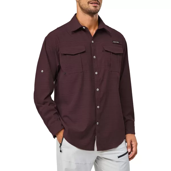 Little Donkey Andy Men's UPF 50+ UV Protection Shirt, Long Sleeve Fishing Shirt, Breathable and Fast Dry