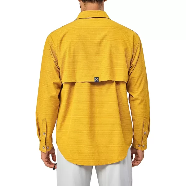 Little Donkey Andy Men's UPF 50+ UV Protection Shirt, Long Sleeve Fishing Shirt, Breathable and Fast Dry