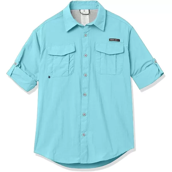 Little Donkey Andy Men's UPF 50+ UV Protection Shirt, Long Sleeve Fishing Shirt, Breathable and Fast Dry