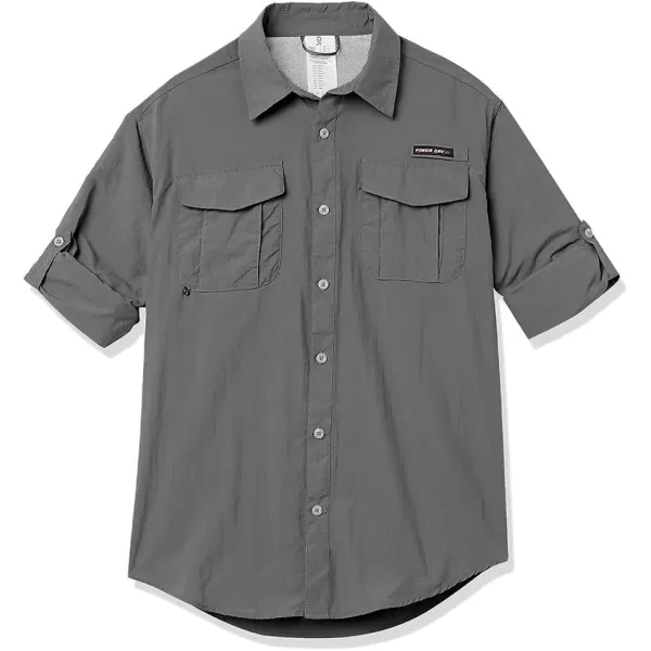 Little Donkey Andy Men's UPF 50+ UV Protection Shirt, Long Sleeve Fishing Shirt, Breathable and Fast Dry