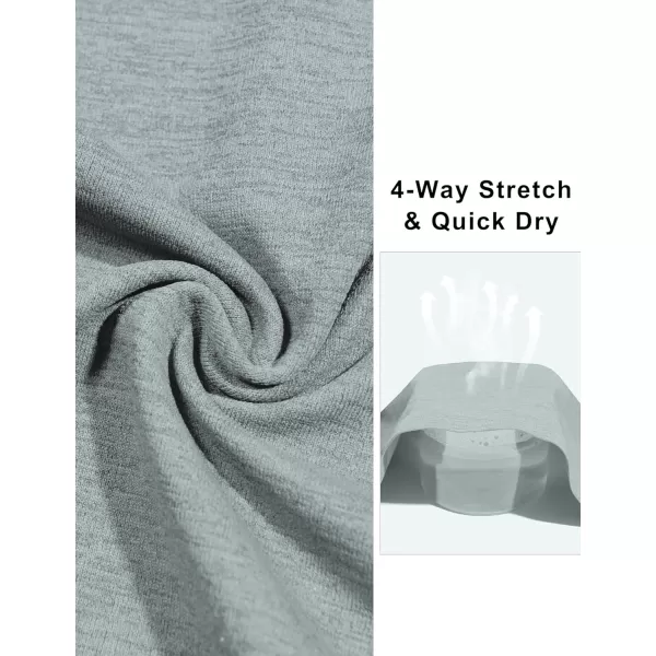 Little Donkey Andy Men's UPF 50+ UV Protection Shirts, Cooling Quick-Dry Performance Fishing Shirts for Outdoor