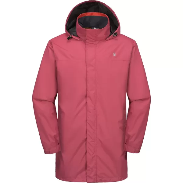 Little Donkey Andy Men's Waterproof Rain Jacket Outdoor Lightweight Rain Shell Coat for Hiking,Golf,Travel