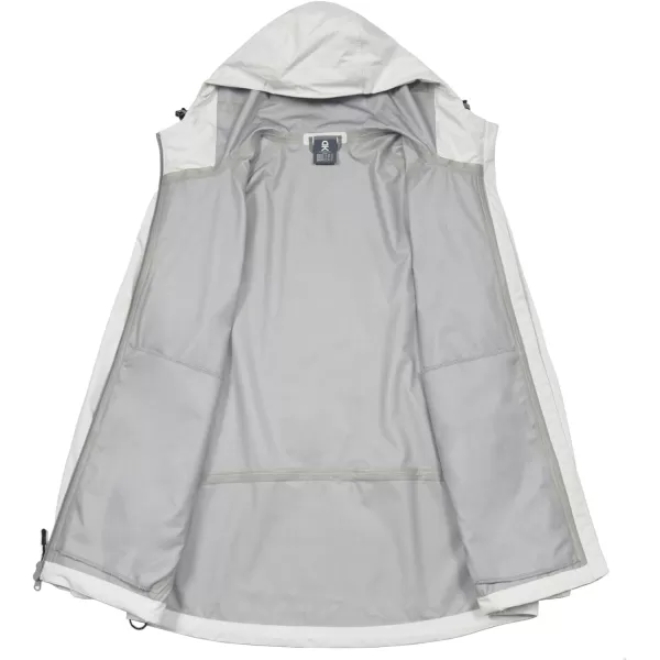 Little Donkey Andy Men's Waterproof Rain Jacket Outdoor Lightweight Rain Shell Coat for Hiking,Golf,Travel