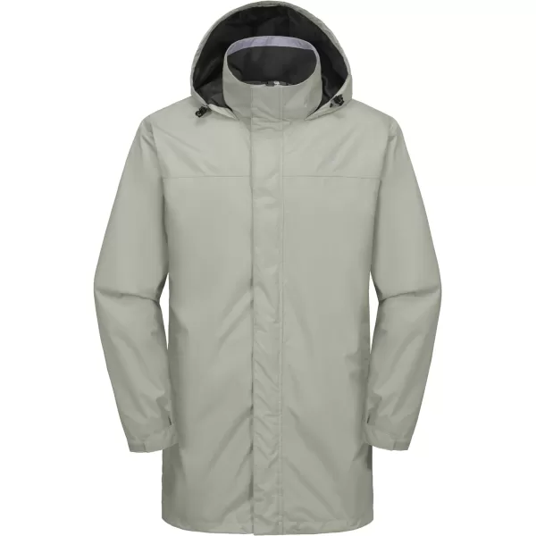 Little Donkey Andy Men's Waterproof Rain Jacket Outdoor Lightweight Rain Shell Coat for Hiking,Golf,Travel