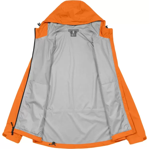 Little Donkey Andy Men's Waterproof Rain Jacket Outdoor Lightweight Rain Shell Coat for Hiking,Golf,Travel