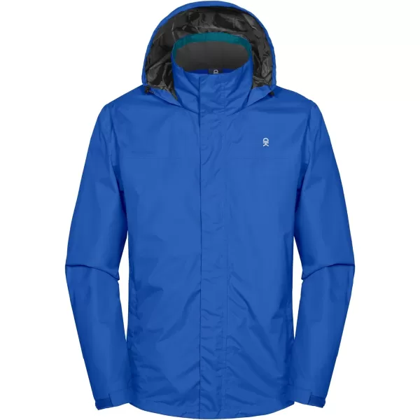 Little Donkey Andy Men's Waterproof Rain Jacket Outdoor Lightweight Rain Shell Coat for Hiking,Golf,Travel