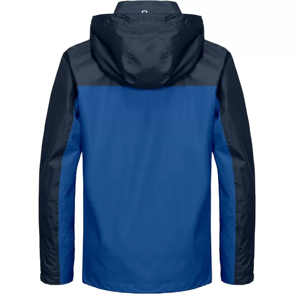 Little Donkey Andy Men's Waterproof Rain Jacket Outdoor Rain Shell Coat for Hiking,Golf,Travel